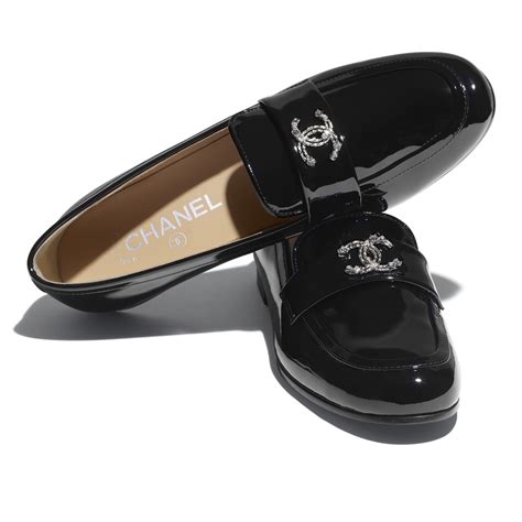 chanel loafer shoes|authentic chanel loafers.